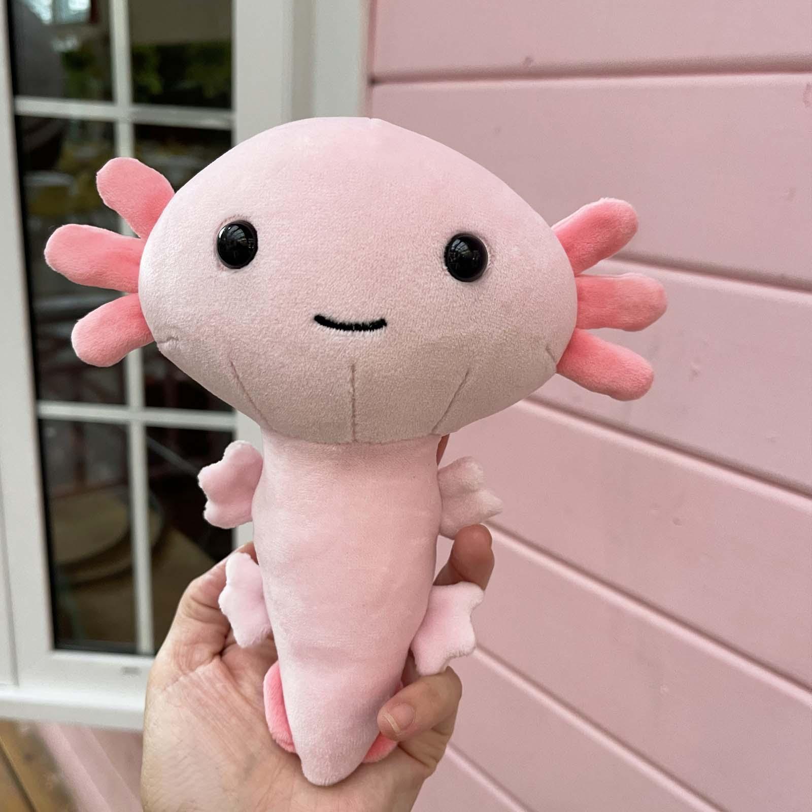 Động Vật Dễ Thương Axolotl Sang Trọng Búp Bê Kawaii Nhồi Bông Gối Bộ Đồ Chơi Động Vật Cho Trẻ Em Birthdy Giáng Sinh Sinh Nhật Quà Tặng Halloween