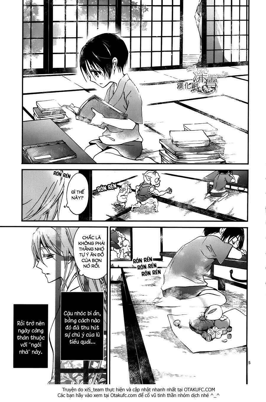 hoàng tử vệ thần nhà momochi chapter 8.5 7