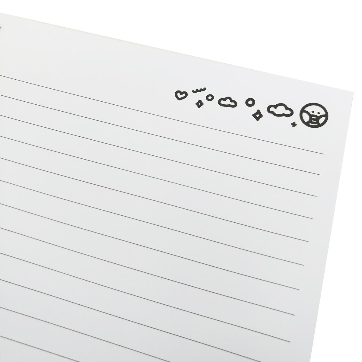 Sổ Tay Lò Xo A5 - Kẻ Ngang - 100 Trang 100gsm - Cô Tiên Xanh - Cửa Hàng Squishy