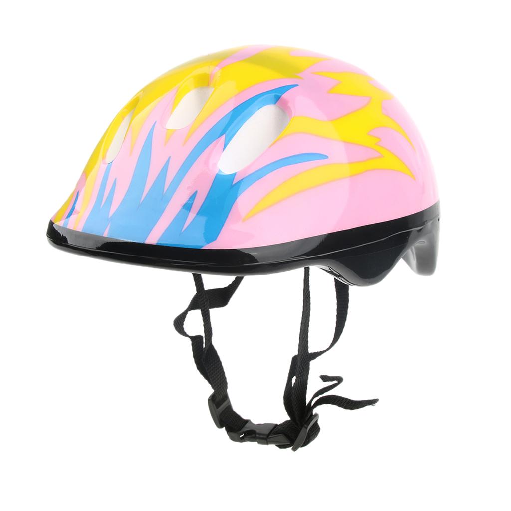 Kids Roller Skating Skateboarding Safety Helmet Head Protection Hat Pink