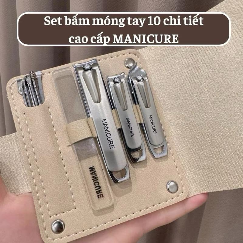 [AnhOtShop] Bộ bấm móng tay 10 chi tiết, 16 chi tiết - Dụng cụ làm đẹp móng tay tiện dụng nhỏ gọn
