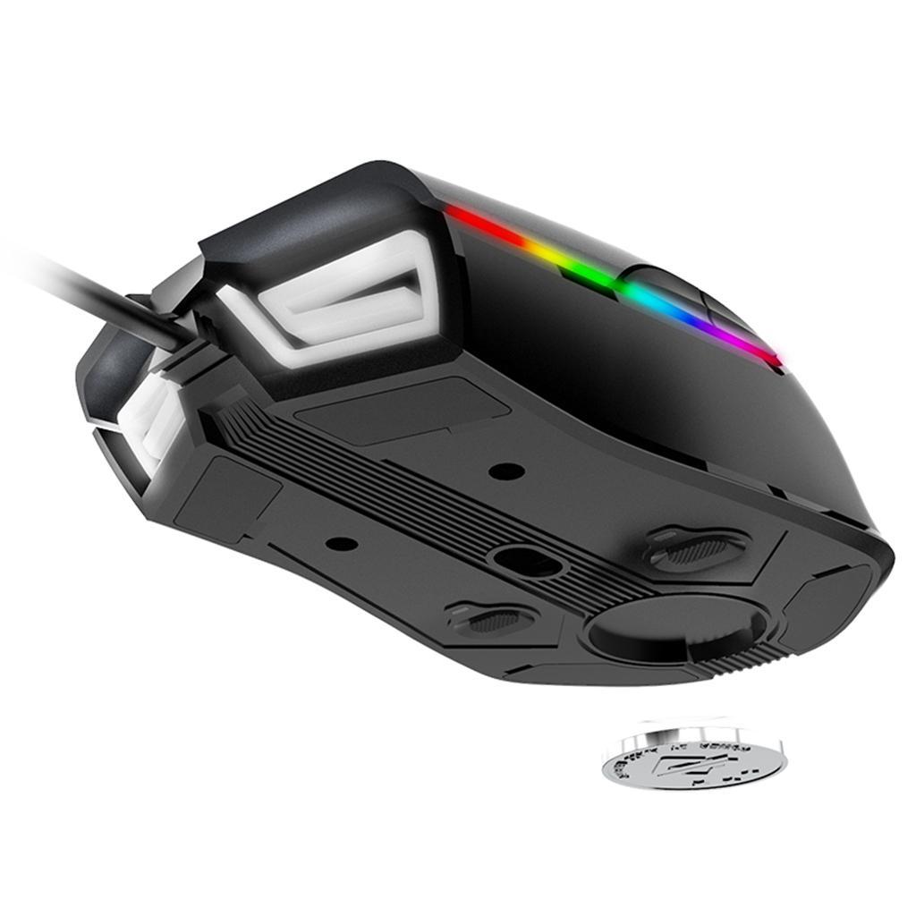 Gaming Mouse Wired RGB LED Backlit 7 Buttons For Notebook PC Laptop Computer