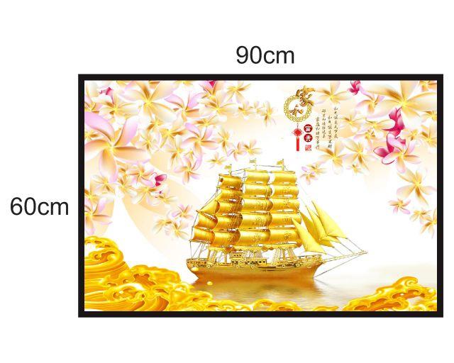 Decal dán tường thuận buồm xuôi gió _DECAL VIP