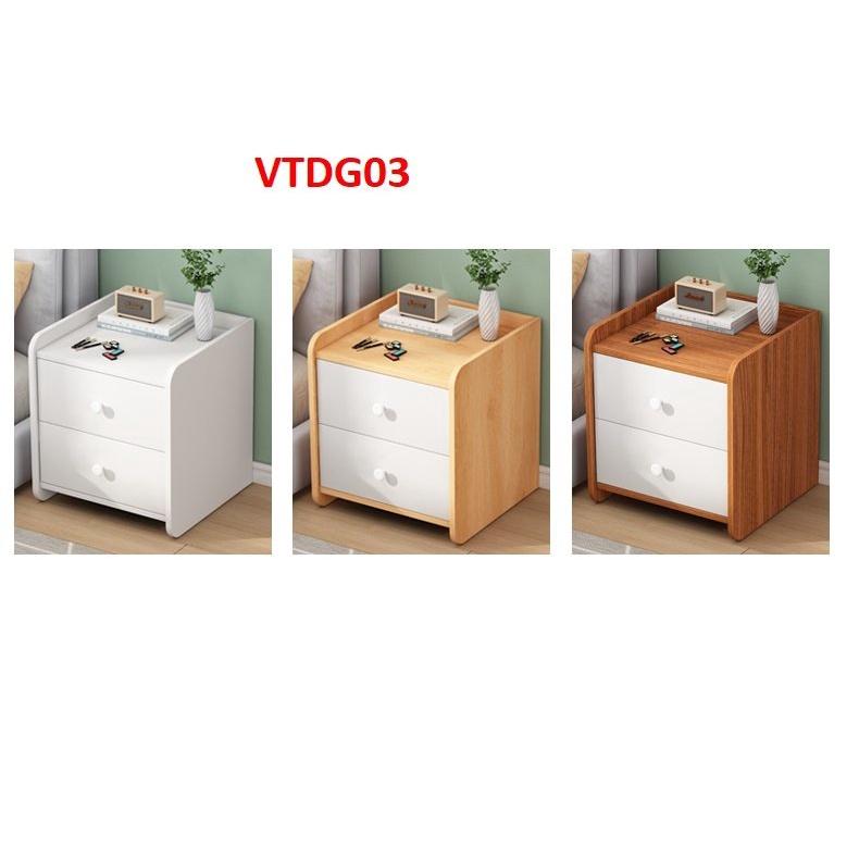 Tủ ( Tab) đầu giường VTDG03 - Nội thất lắp ráp Viendong Adv
