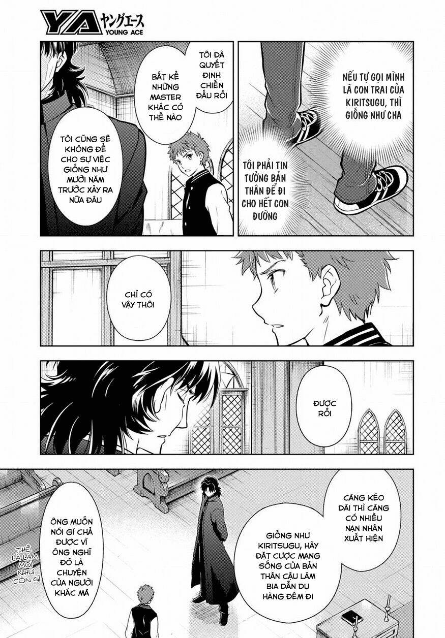 chén thánh: đêm định mệnh chapter 15 14