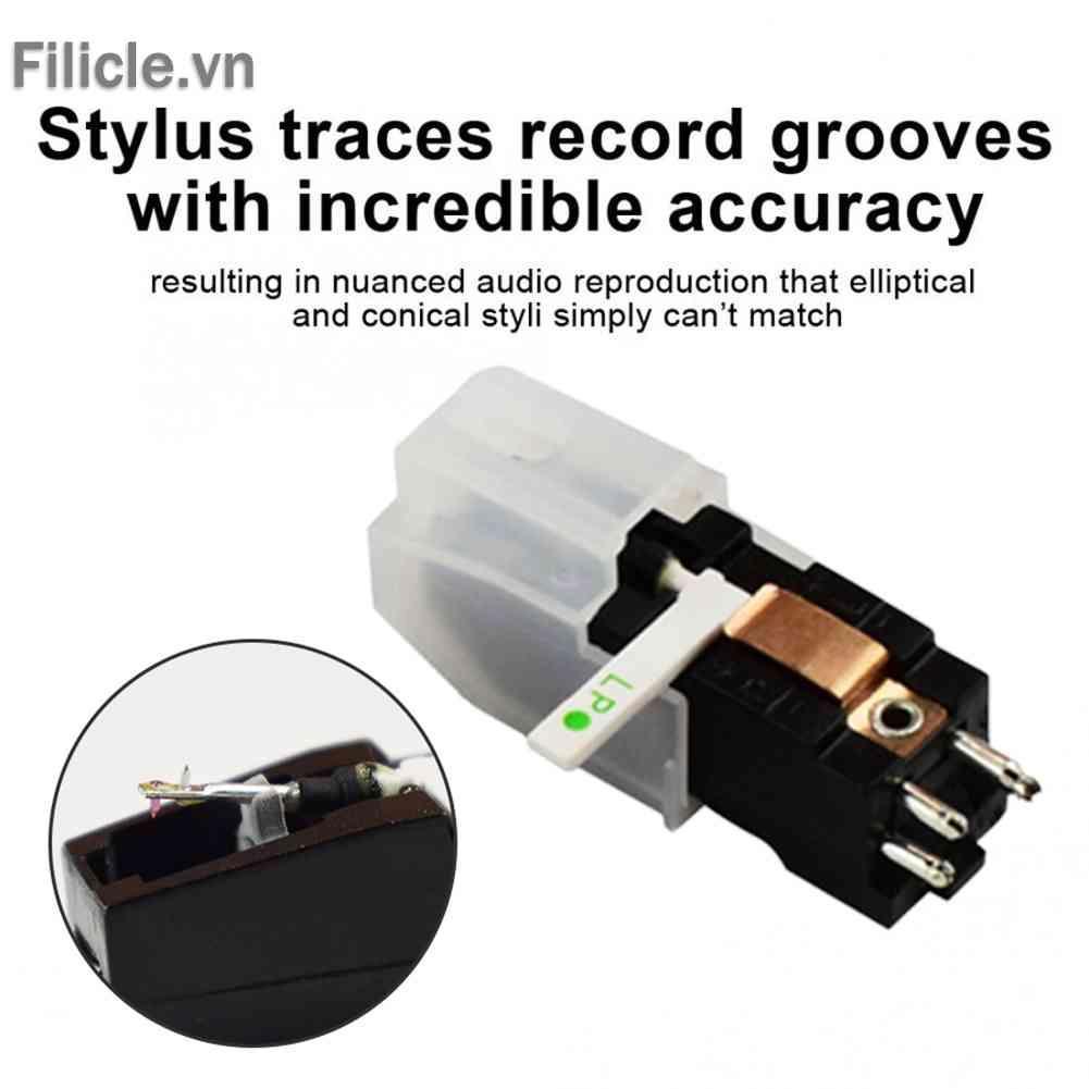 Hộp Cảm Ứng Âm Thanh Nổi Kép Ruby + Sapphire Cho Máy Ghi Âm LP 78 RPM