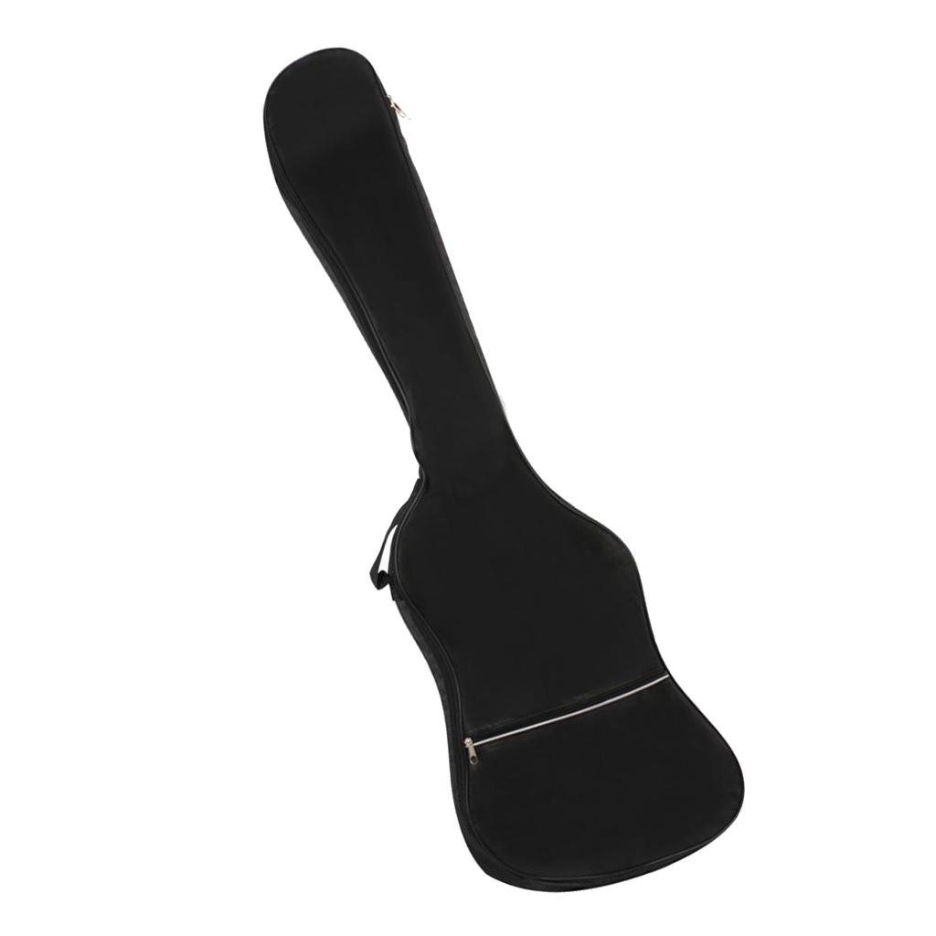 Sunnimix Quai Đôi Đệm Guitar Bass Điện Buổi Biểu Diễn Ốp Lưng Mềm Mại Ốp Lưng Ba Lô