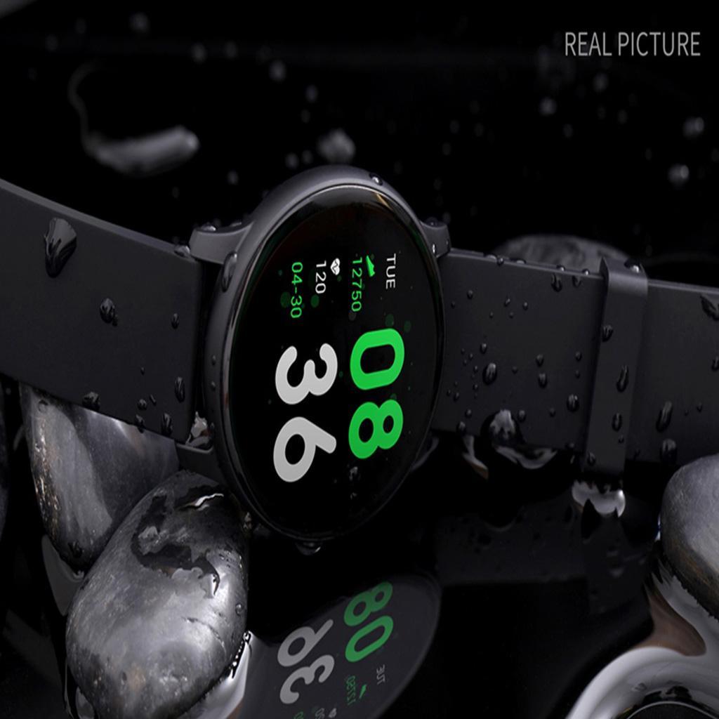 Bluetooth Smart Watch Heart Rate Blood Sport Fitness Tracker Bracelet Black