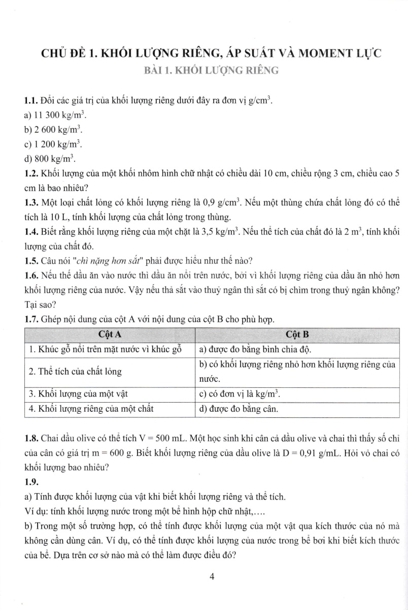 Tư Duy Giải Tự Luận - Khoa Học Tự Nhiên 8 - Phần Vật Lí (Theo Chương Trình GDPT Mới) - OP