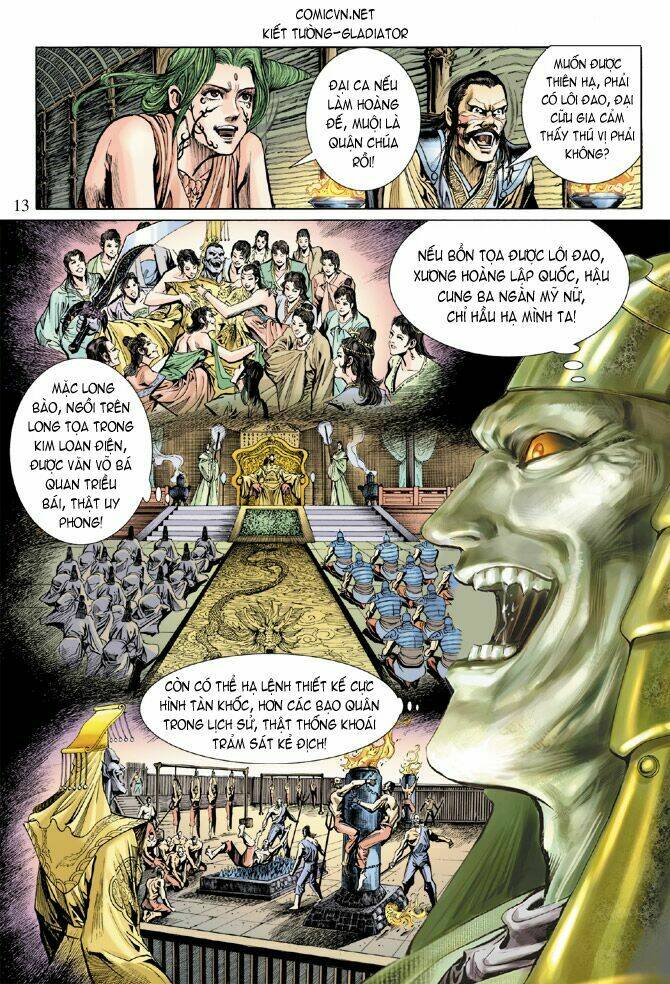 thiên tử truyền kỳ 5 - như lai thần chưởng chapter 12 14