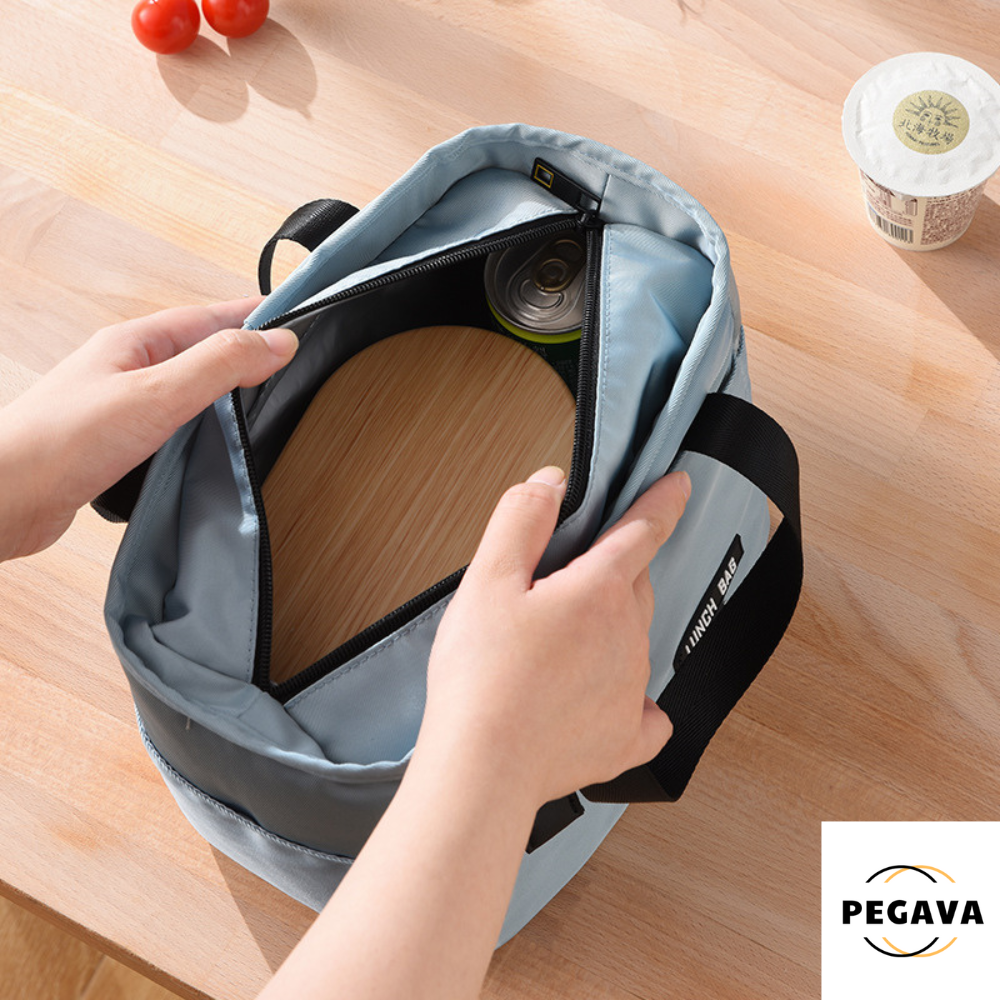 Túi Đựng Hộp Cơm Giữ Nhiệt PEGAVA Hộp Đựng Cơm Văn Phòng Chống Thấm Nước Lunch Bag RH254