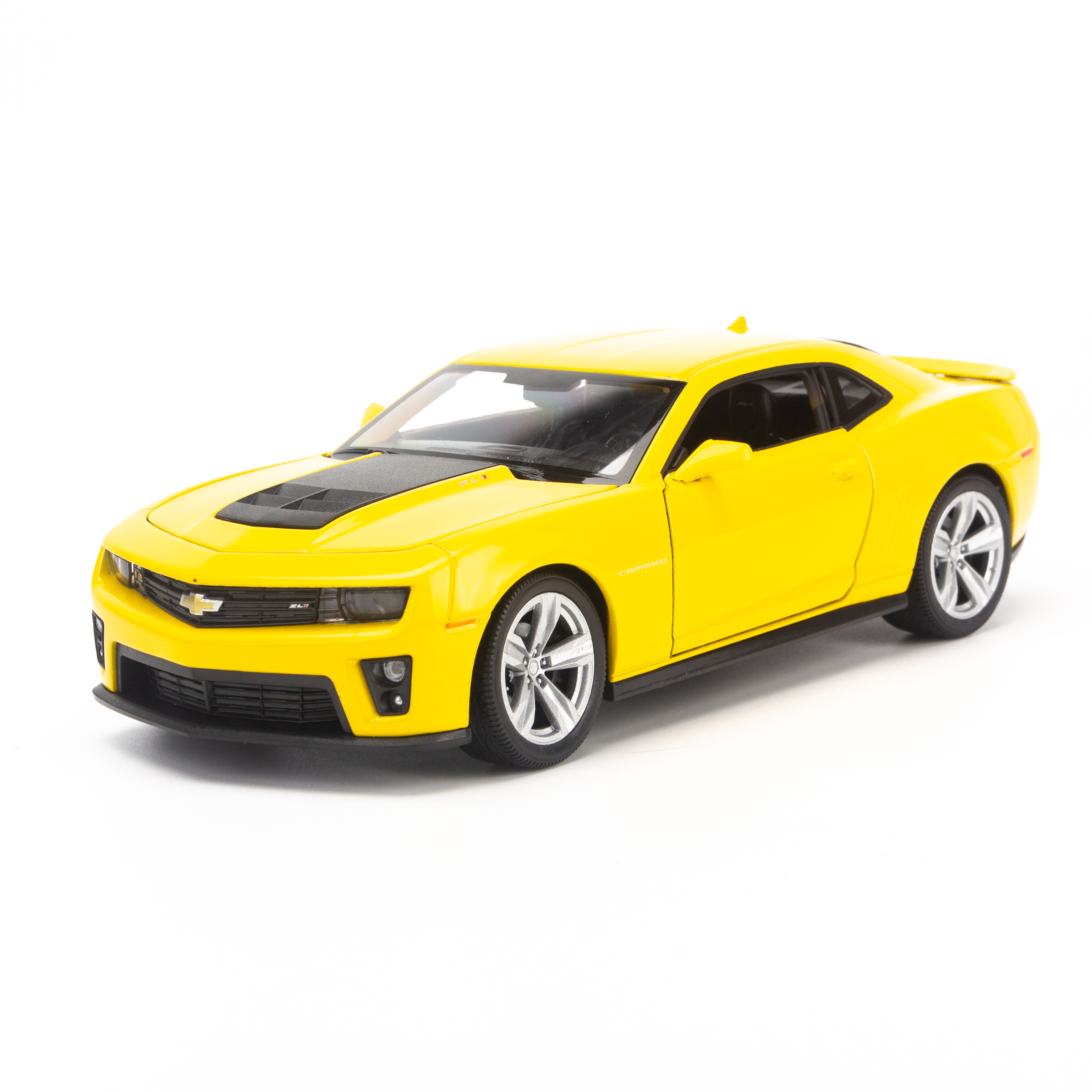 Mô hình xe Chevrolet Camaro ZL1 Yellow 1:24 Welly - 24085W