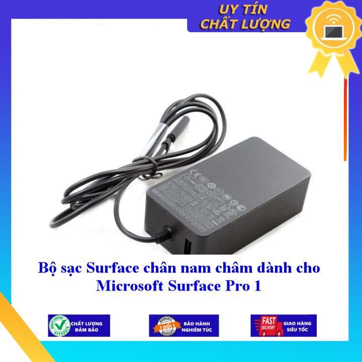 Bộ sạc Surface chân nam châm dùng cho Microsoft Surface Pro 1 - Hàng chính hãng MIAC1200