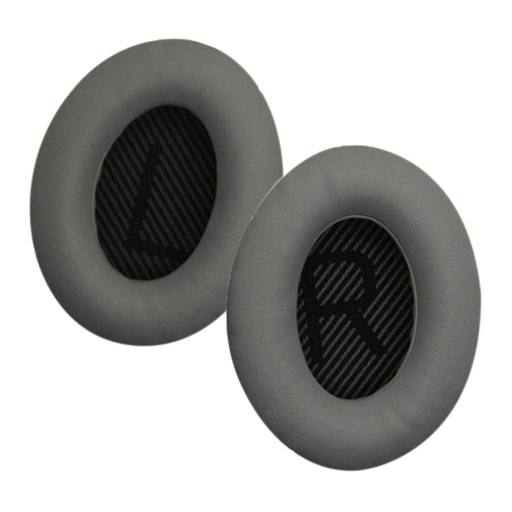 Pair Soft Ear Pads Cushions Replacement for Bose QC15 QC25 QC35