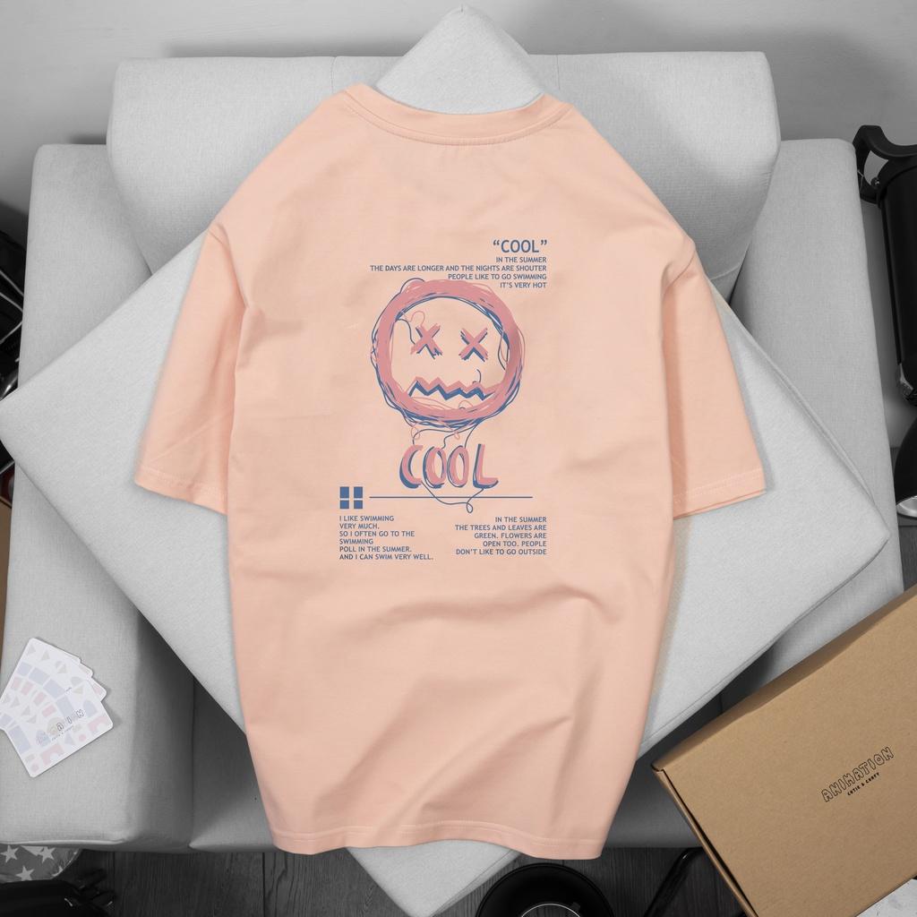Áo Phông "COOL" 100% Cotton Tay Lỡ Form Rộng