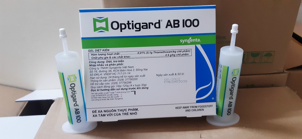 (Chết lan truyền cả tổ) Bả diệt kiến Optigard AB 100 30gr của Sygenta