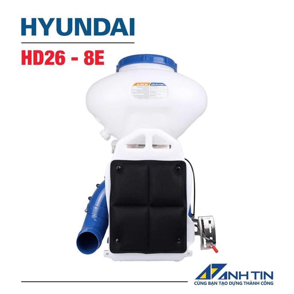 Máy phun hạt chính hãng HYUNDAI HD26-8E sạ lúa, sạ phân, phun khử khuẩn |