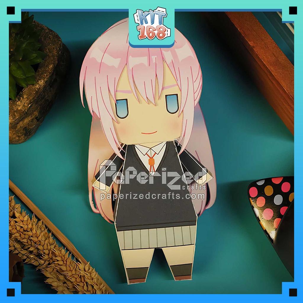 Mô hình giấy Anime Game Chibi Micchon Shikimori - Shikimori's Not Just a Cutie