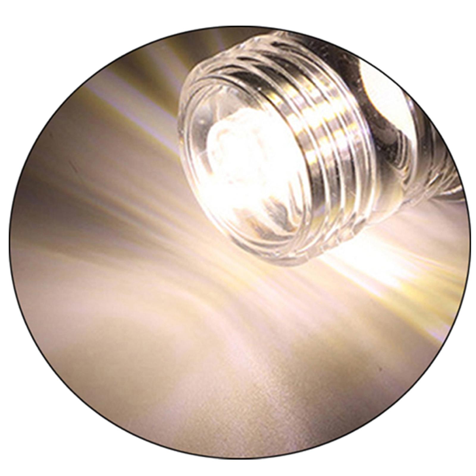 White LED Fold Down Boat Stern Light Boat Anchor Light for Pontoon and Fishing Boat