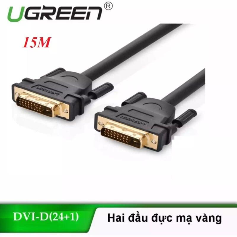 Ugreen UG11603DV101TK 15M màu Đen Cáp tín hiệu DVI 24 + 1 - HÀNG CHÍNH HÃNG