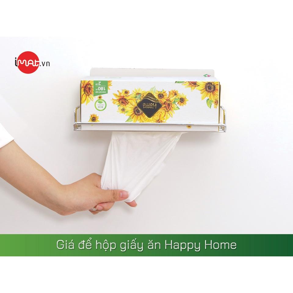 iMat Giá để hộp giấy ăn chịu tải 15kg, bóc dính nhiều lần