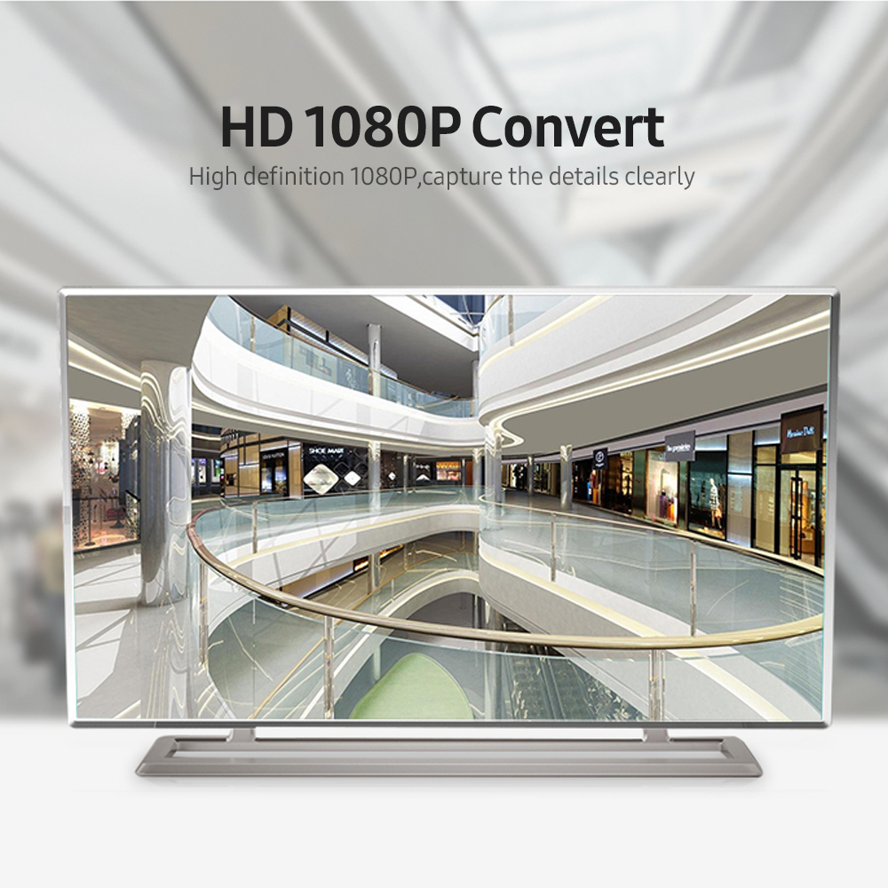 Bộ chuyển đổi NK-M008 Micro SDI SDI sang HDMI / SDI sang SDI 2 định tuyến Đầu ra Mini HD 1080P Bộ chuyển đổi USB Powered