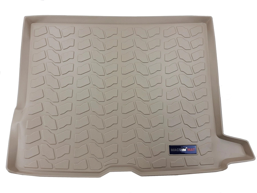 Thảm lót cốp xe ô tô Mercedes GLC 2016-2017 màu be nhãn hiệu Macsim chất liệu TPV cao cấp (124)