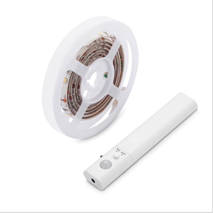 Đèn led cảm ứng hồng ngoại gắn tủ khóa, tủ quần áo dây đèn 1.5m - Gia dụng SG