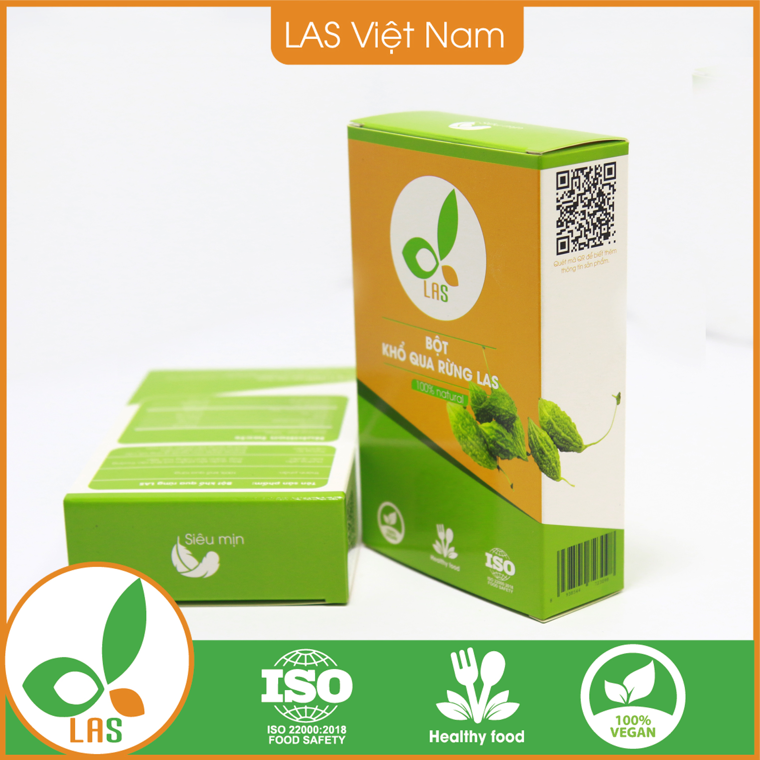 Bột khổ qua rừng - Hộp 50gr | LAS Việt Nam