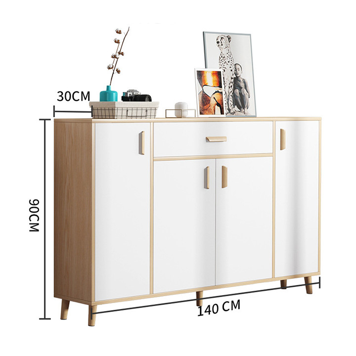 Tủ để giày dép cao cấp, tủ giày bằng gỗ TUR072