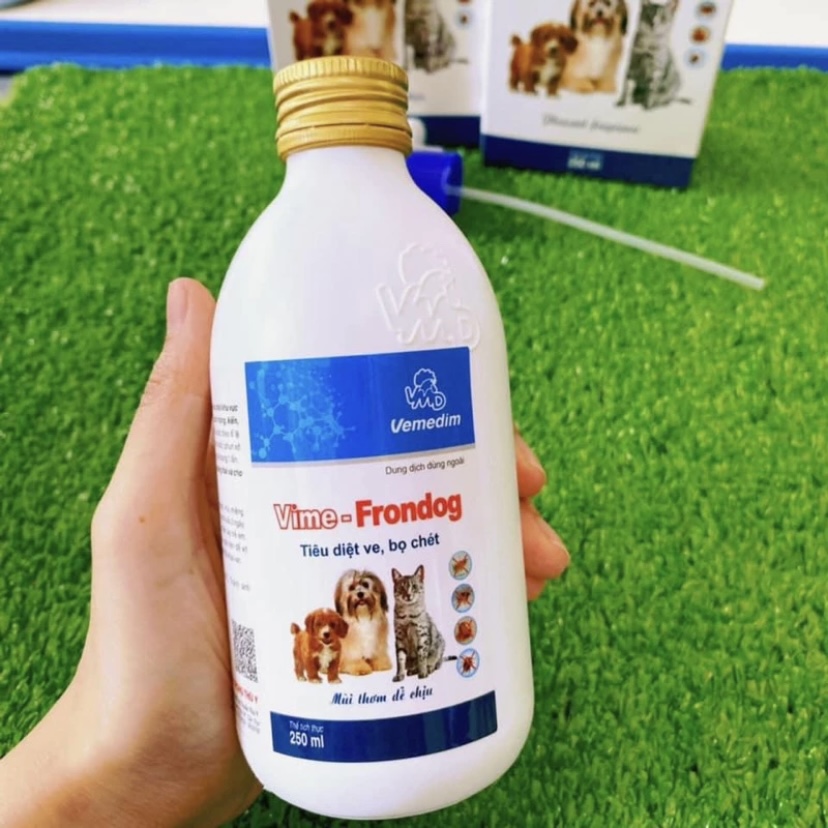 VIME FRONDOG - Xịt ve rận cho chó mèo 250ml