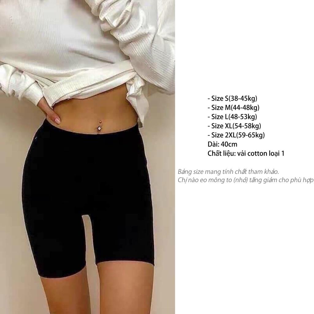 Quần legging nữ cạp cao đùi lửng RainBow cao cấp Hàn Quốc Q034