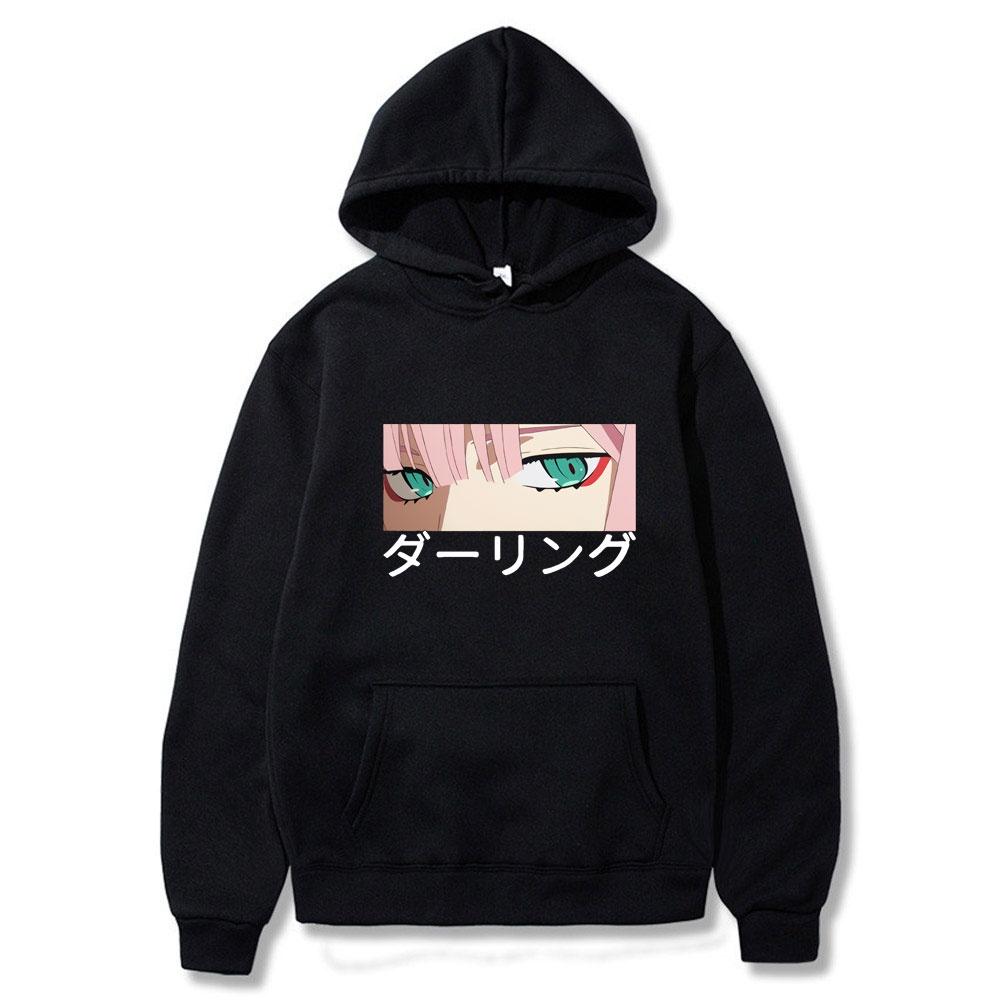 Áo Hoodie Đen Trắng Nam Nữ Anime Harajuku cool , Vải Nỉ Ngoại Dầy Dặn