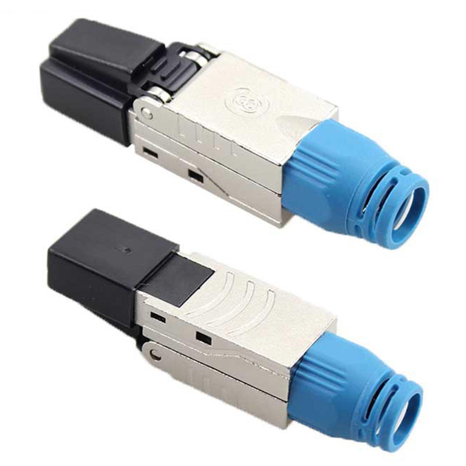 Tool-Free Reusable Plugs Connectors for UTP Cable 10G Easy Internet Plug