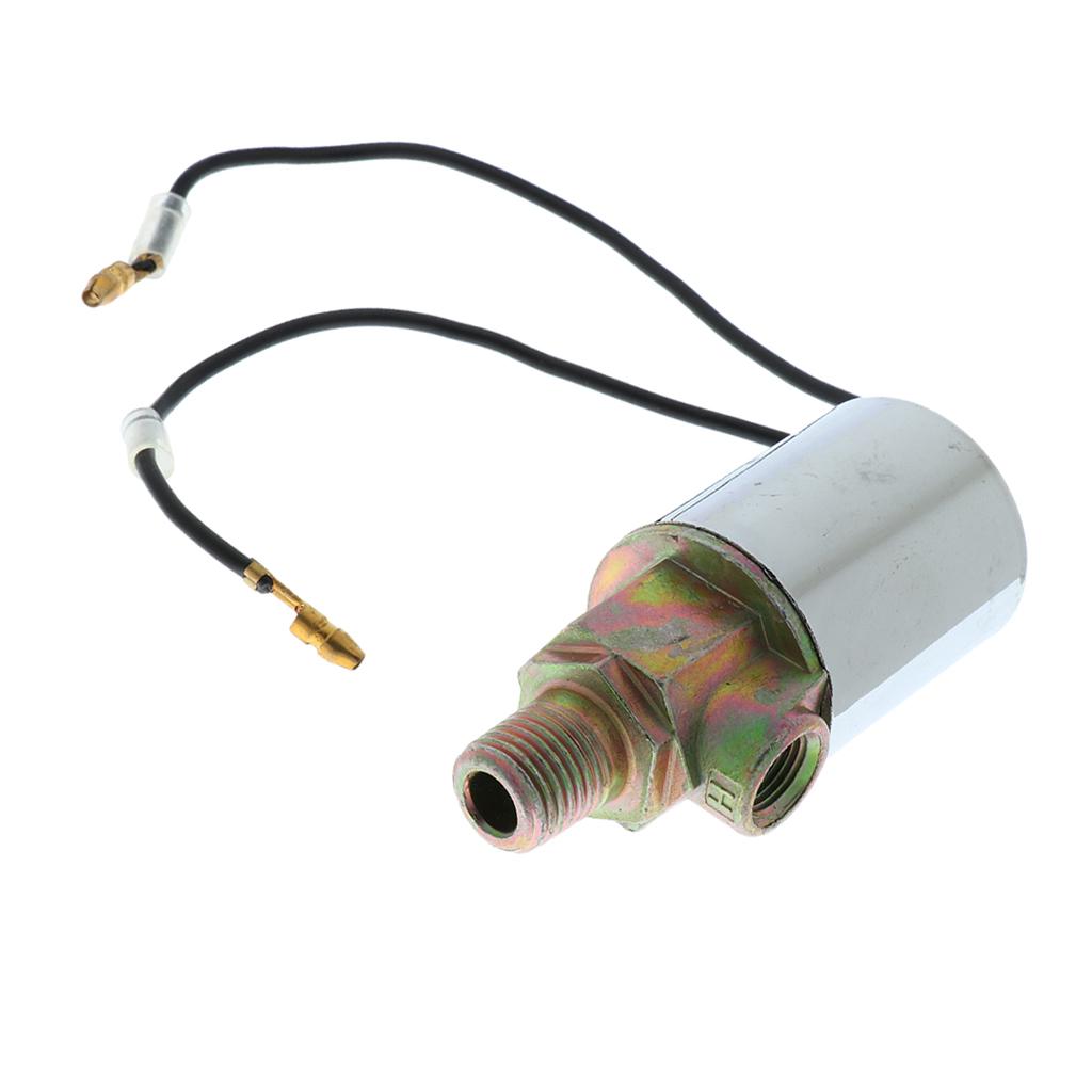 1x Train Truck Air 12V/24V Heavy Duty Electric Solenoid Valve 1/4 inch