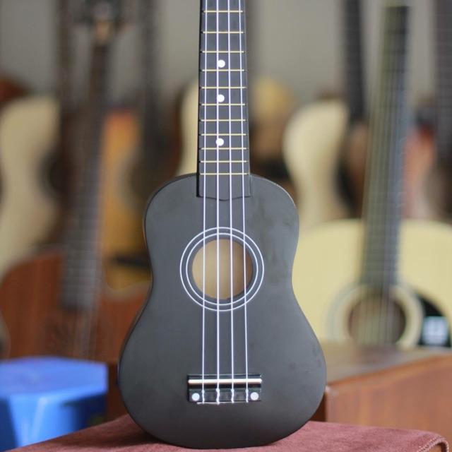 ĐÀN UKULELE SOPRANO GỖ ĐEN 21 INCH