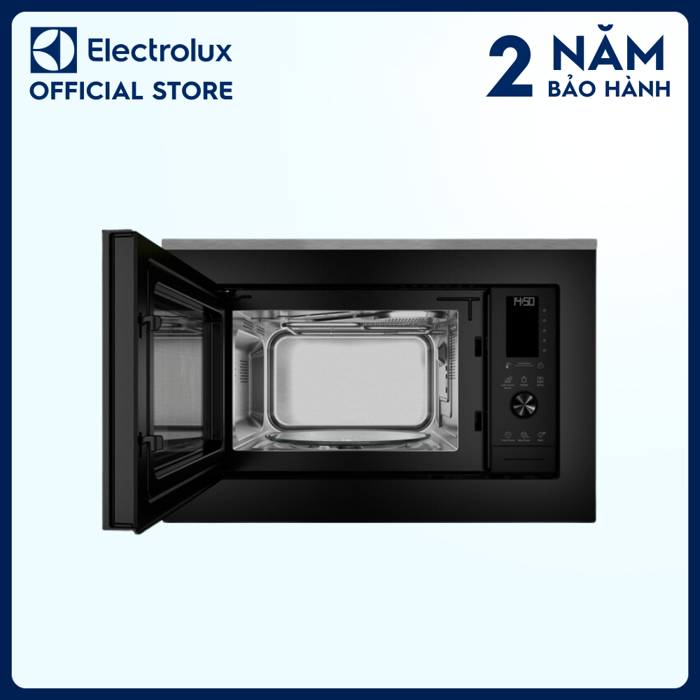 Lò vi sóng âm Electrolux tích hợp nướng đối lưu UltimateTaste 900 30L EMSB30XCF, Rã đông nhanh chóng [Hàng chính hãng]