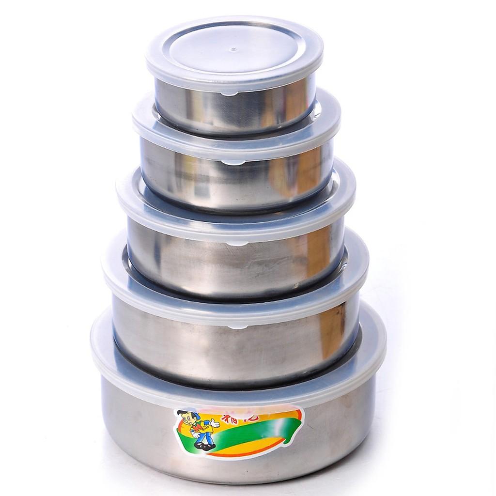 BỘ 5 BÁT INOX
