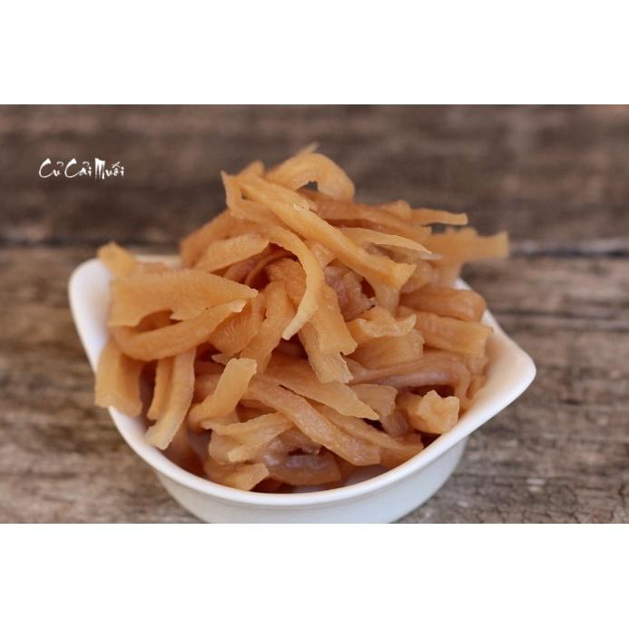 Củ cải muối giòn ngon