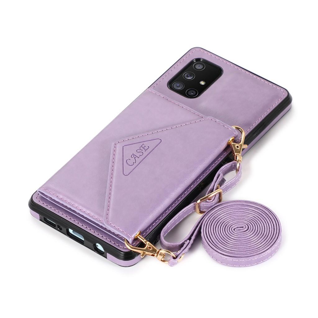 Ốp điện thoại da PU có nắp lật cho Samsung Galaxy A21S A71 A51 A41 A31 A11 M51 M31 M31S A01 Core