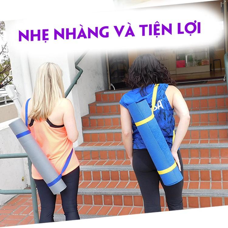 Dây đeo thảm yoga Sportslink sợi Cotton