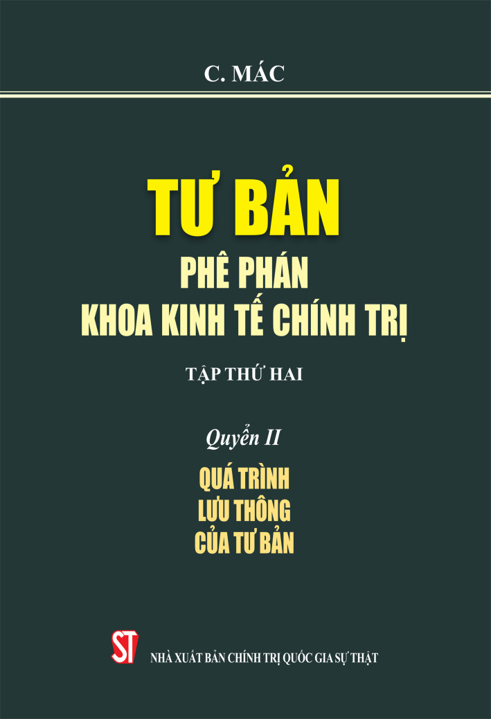 (Bộ 4 Cuốn) Tư Bản Phê Phán Khoa Kinh Tế Chính Trị - C. Mác - (bìa cứng)