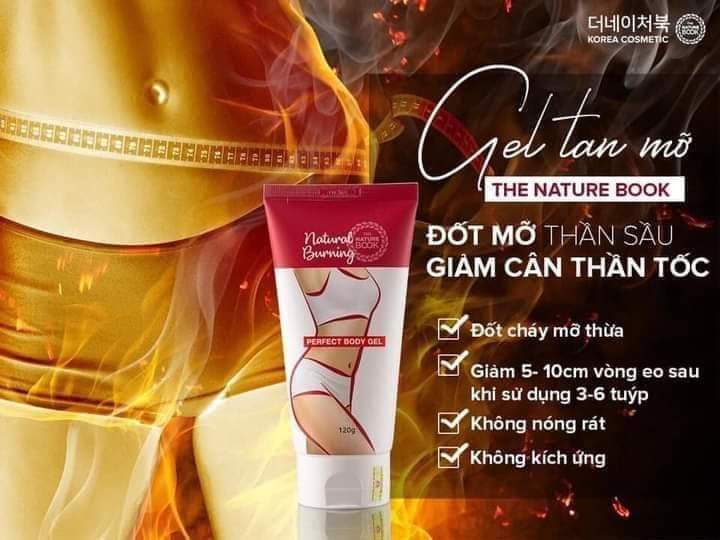 Gel tan mỡ The nature book- Hàng chính hãng