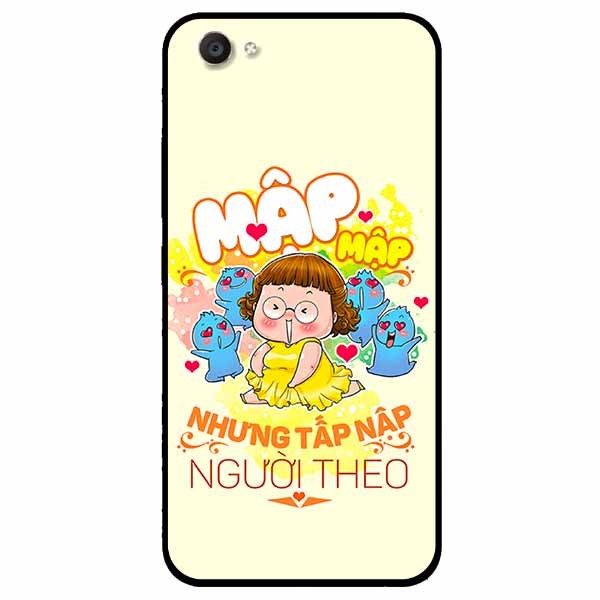 Ốp lưng in cho Vivo V5 Mẫu Mập Tấp Người Theo Nữ