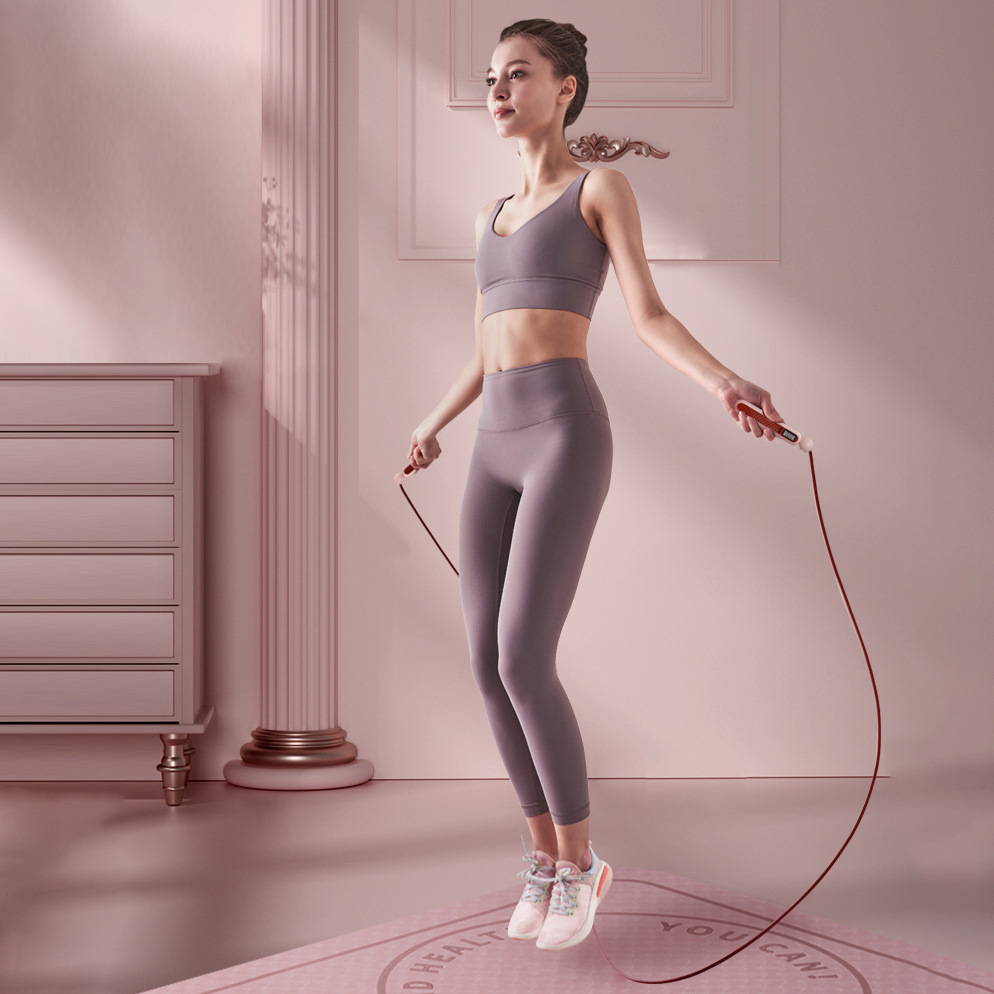 Dây nhảy không dây để tập thể dục 2in1 đếm thời gian và số dặm nhảy Fitness Smart Jump Rope