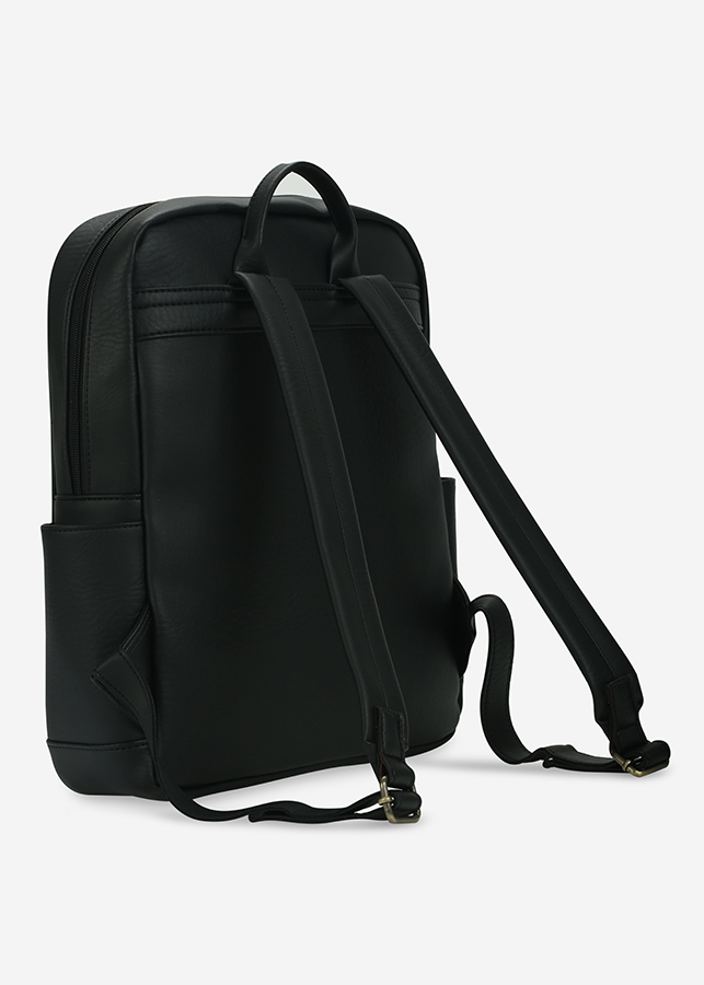 Balo laptop nam nữ 15” chi tiết ngăn kéo trước phong cách IDIGO UBP2-5024-00