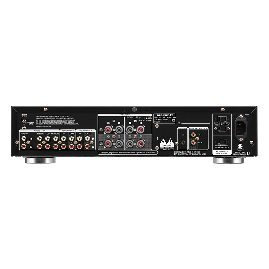 Amply Marantz PM 5005 55W (Đen) - Hàng Chính Hãng