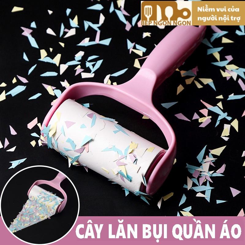 Cây lăn bụi quần áo lấy sạch bụi bẩn và các sợi lông vải, lông chó mèo dính trên quần áo, chăn nệm_BEPNGONNGON