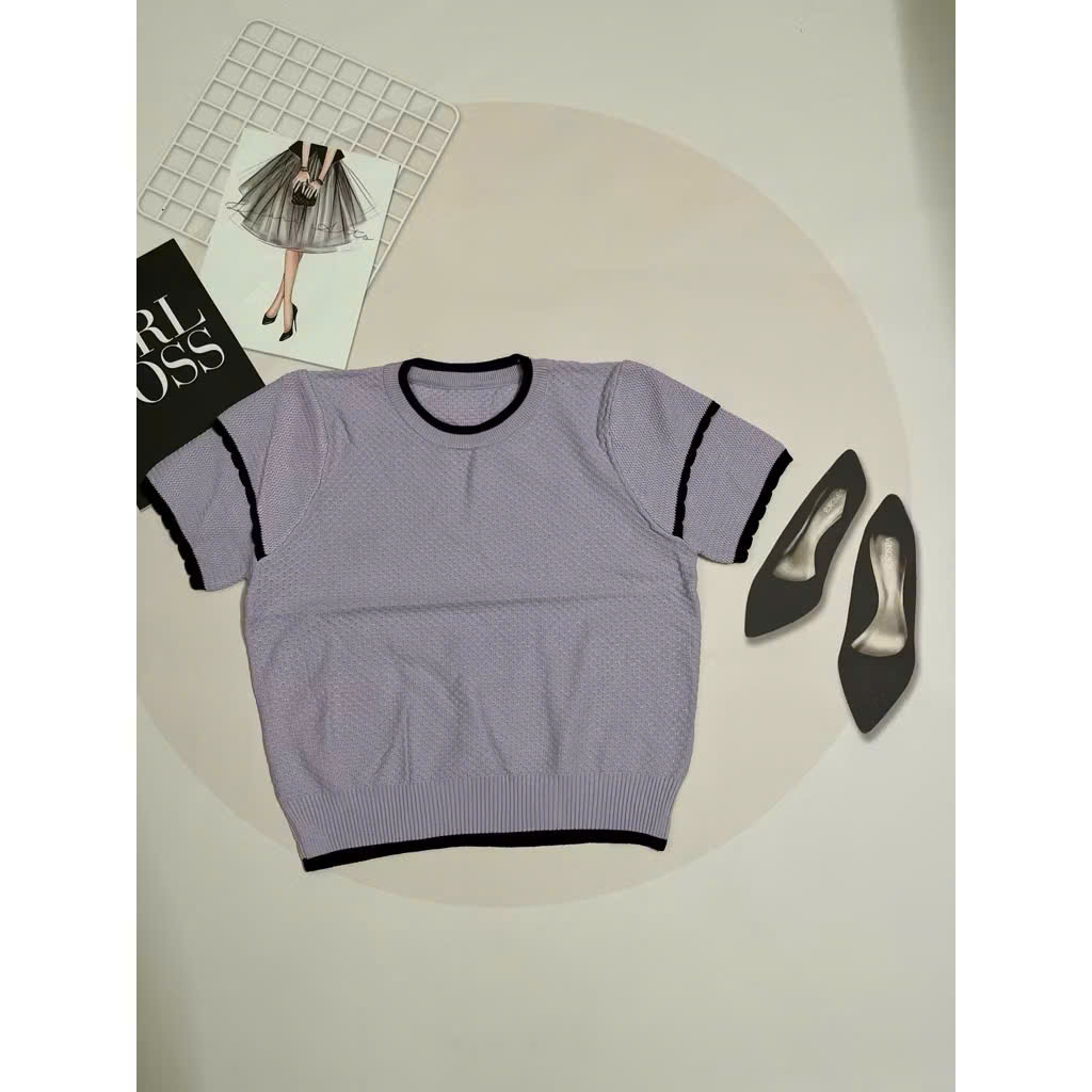 Áo len mongtoghi QC,áo len dệt kim nữ hàng thanh lý mới họa tiết dễ thương size 45-57kg