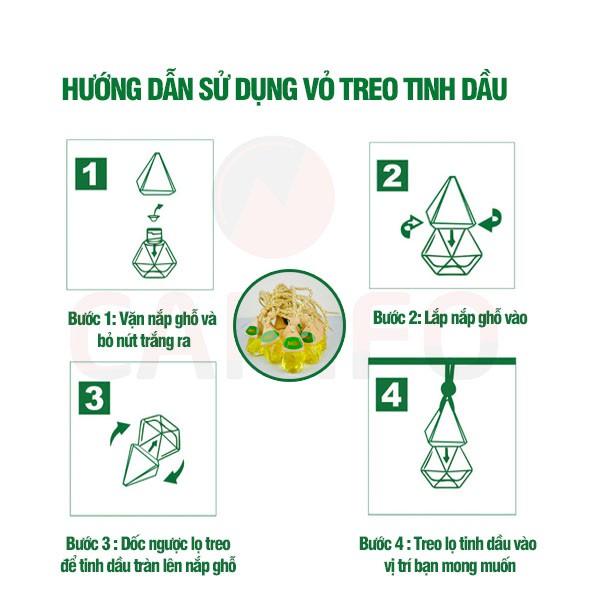 Tinh dầu ngọc lan tây treo xe ô tô - tinh dầu thiên nhiên nguyên chất, khử mùi, chống say xe
